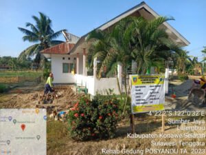 Rehab Posyandu Desa Sumberjaya untuk Meningkatkan Pelayanan Kesehatan Masyarakat