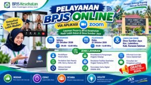 PELAYANAN BPJS KESEHATAN ONLINE DI DESA SUMBERJAYA